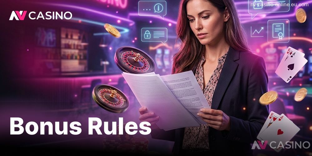 nvcasino – bonus rules and terms for casino promotions