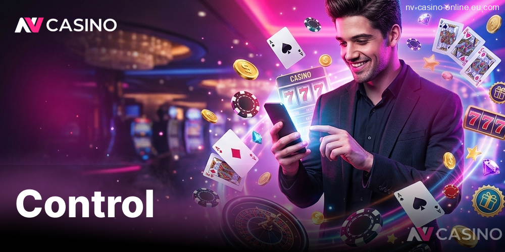 NV Casino – player control tools for Responsible Gambling