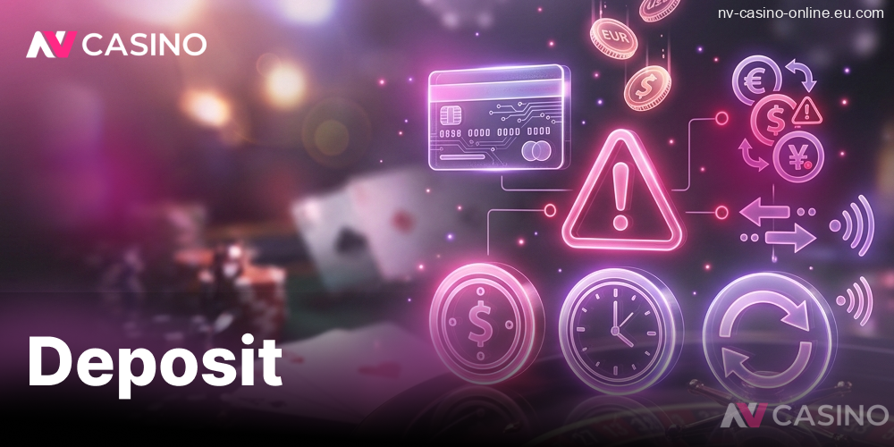 nvcasino – deposit in eur currency