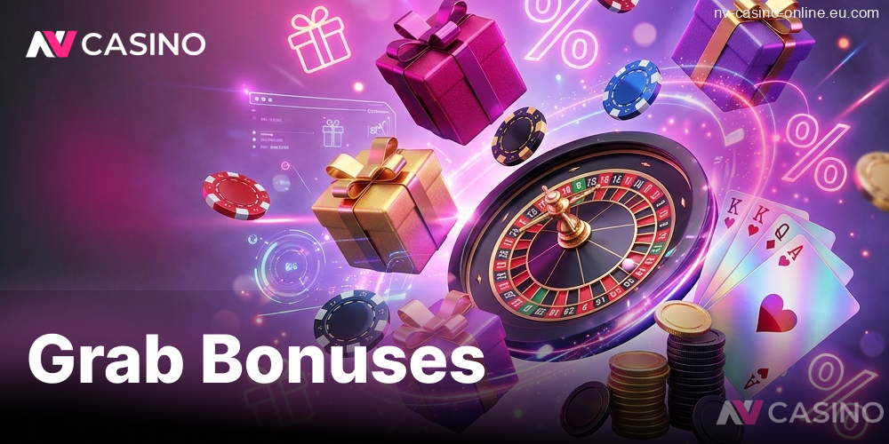 nvcasino – grab bonuses and promotional offers