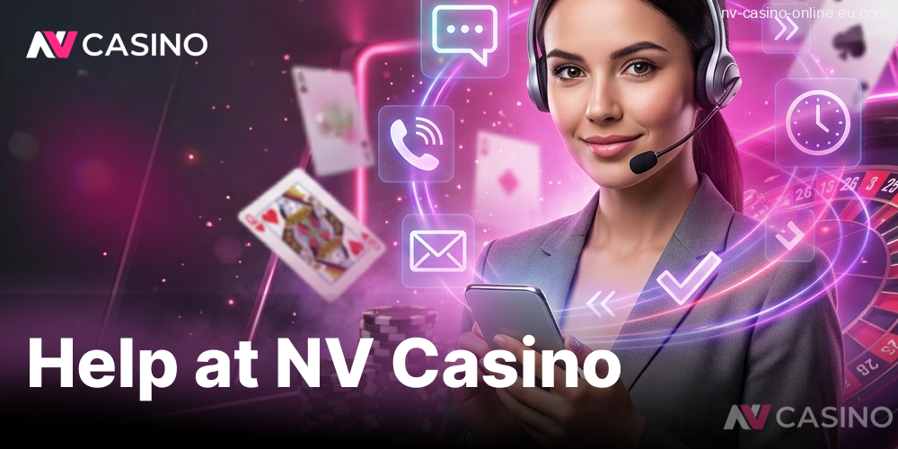 nvcasino – help and support options