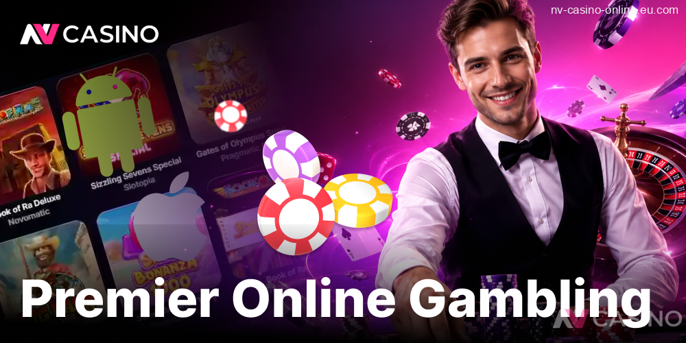 NVCasino – premier online gambling destination featuring gates of olympus, sizzling sevens, book of ra deluxe