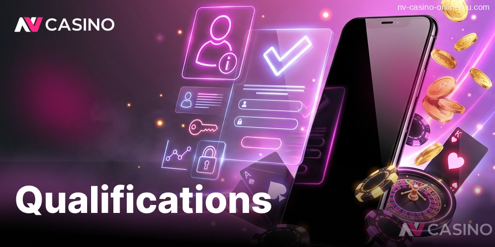 nvcasino – player qualifications and eligibility requirements
